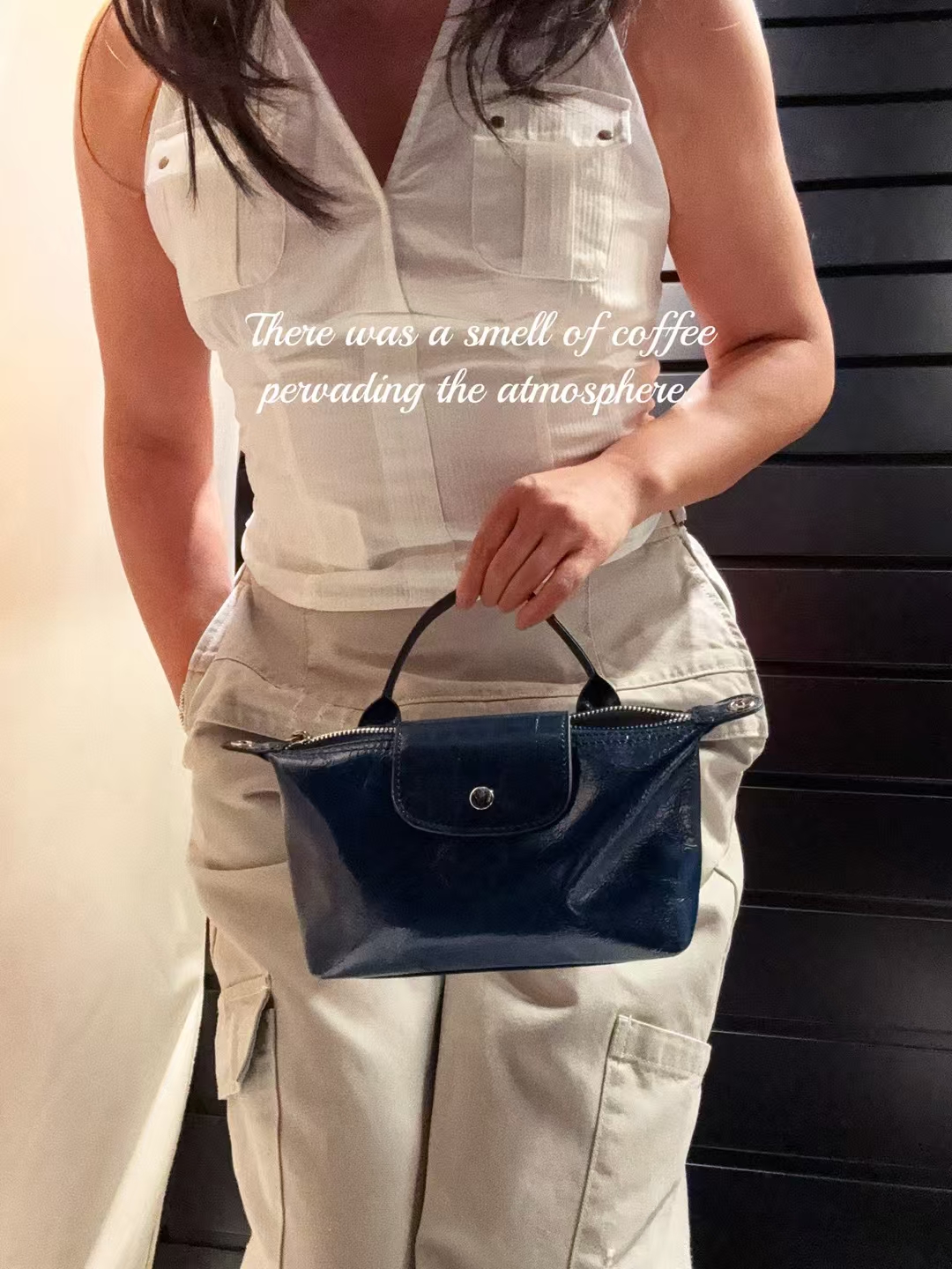 Top-Grain Oil-Waxed Cowhide Small Dumpling Bag genuine leather handbag shoulder bag