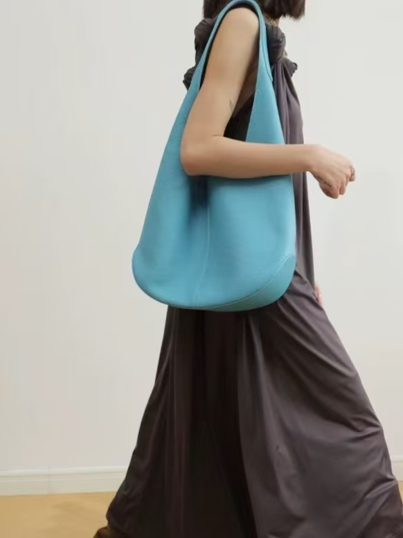 Genuine Leather Lazy Style Large-capacity Tote Bag women's shoulder bag