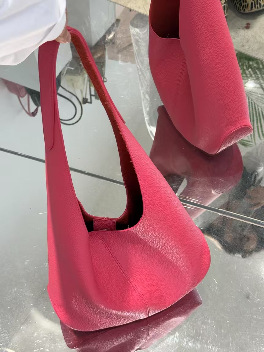 Genuine Leather Lazy Style Large-capacity Tote Bag women's shoulder bag