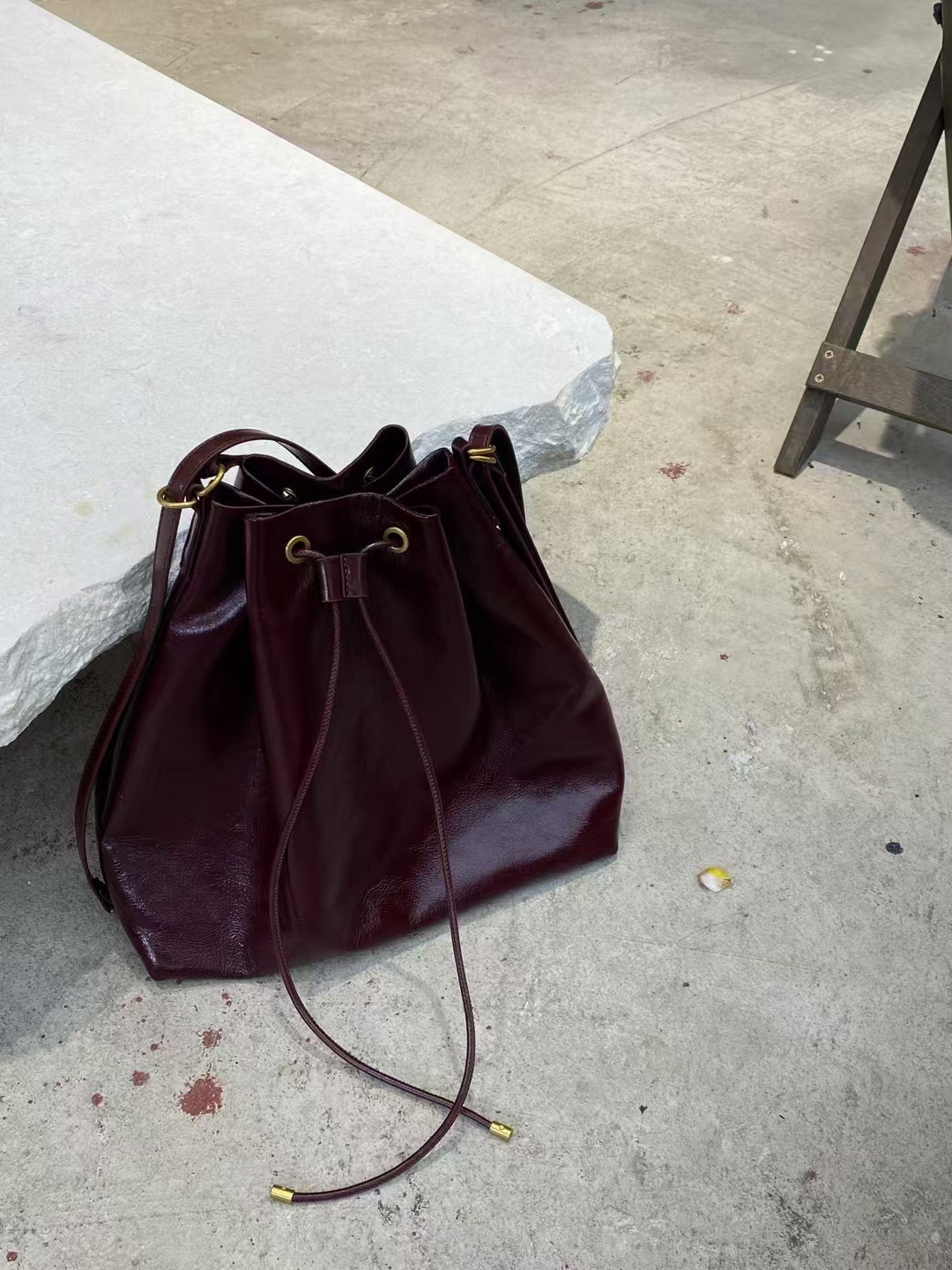 Top-grain oil-waxed cowhide  Large-capacity Single-shoulder and double-shoulder bag leather backpack