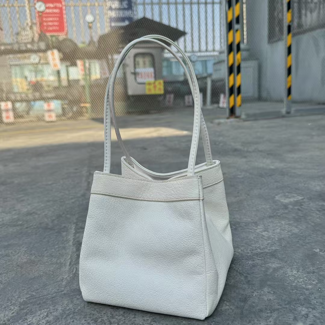 Sheepskin Small Square Bag genuine leather vegetable basket handbag should cross body bag