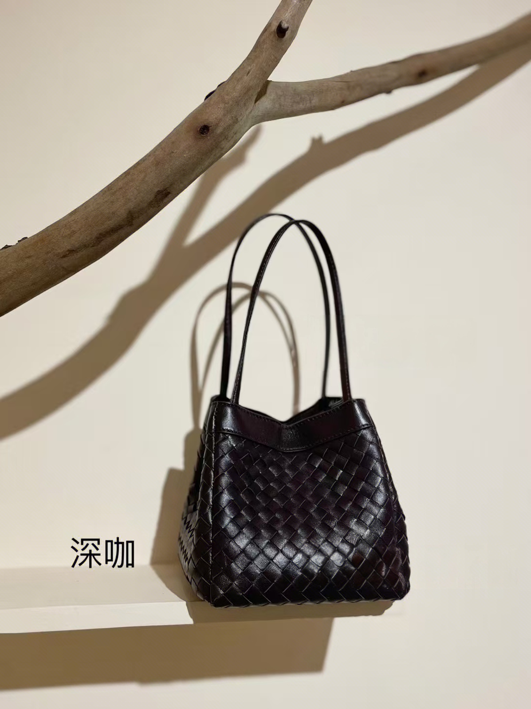 Sheepskin Woven Small Square Bag genuine leather Vegetable basket handbag should bag crossbody bag