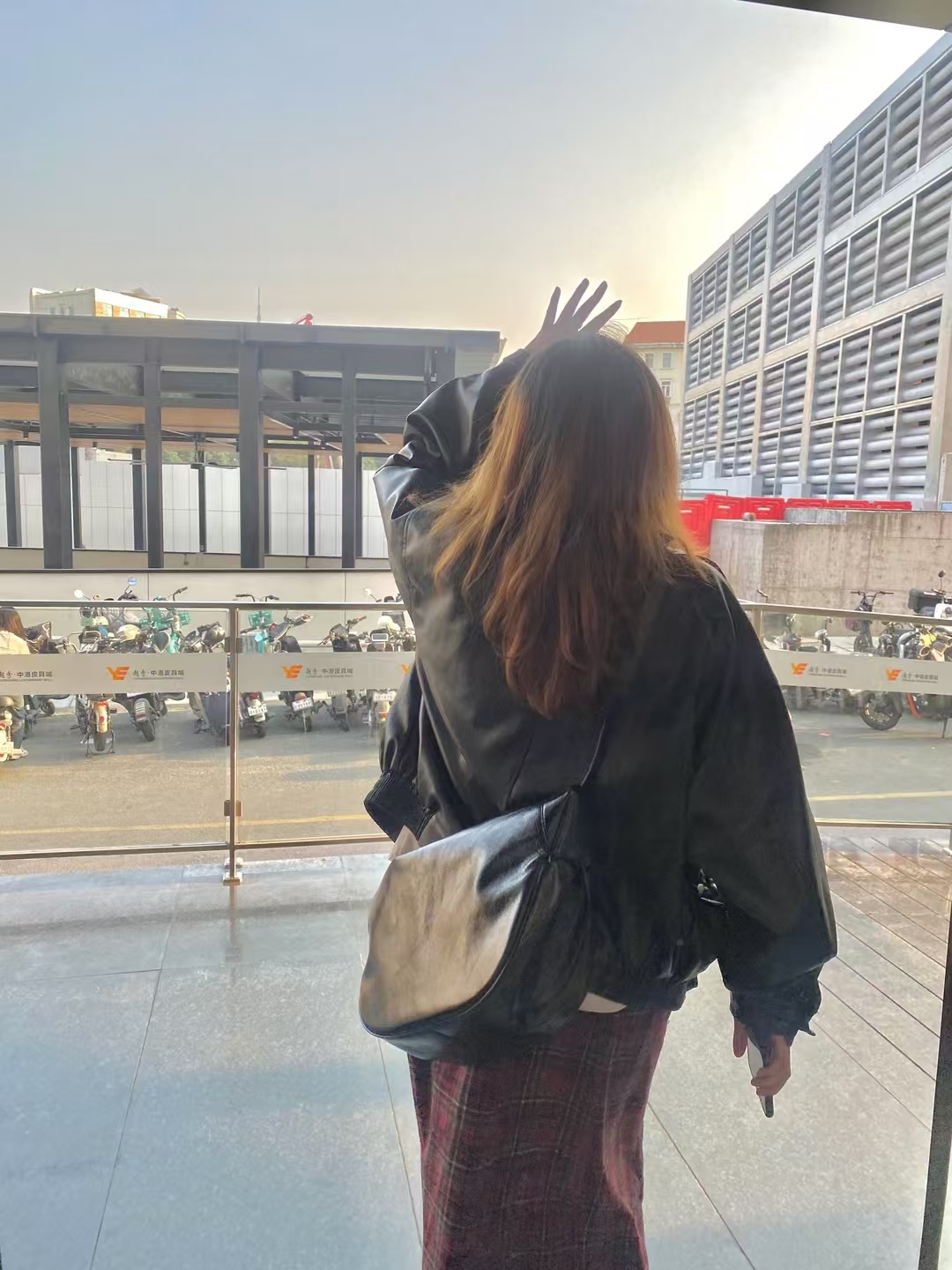 Top-Grain Oil-Waxed Cowhide Large Capacity Dumpling Bag genuine leather shoulder bag cross body bag