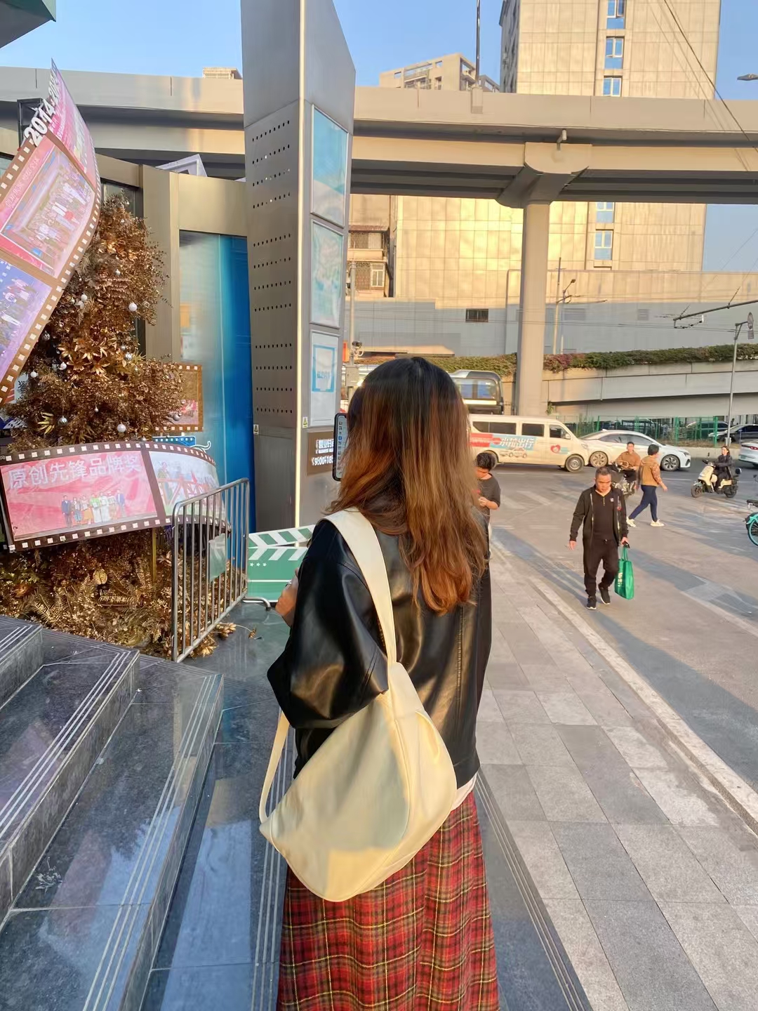 Top-Grain Oil-Waxed Cowhide Large Capacity Dumpling Bag genuine leather shoulder bag cross body bag