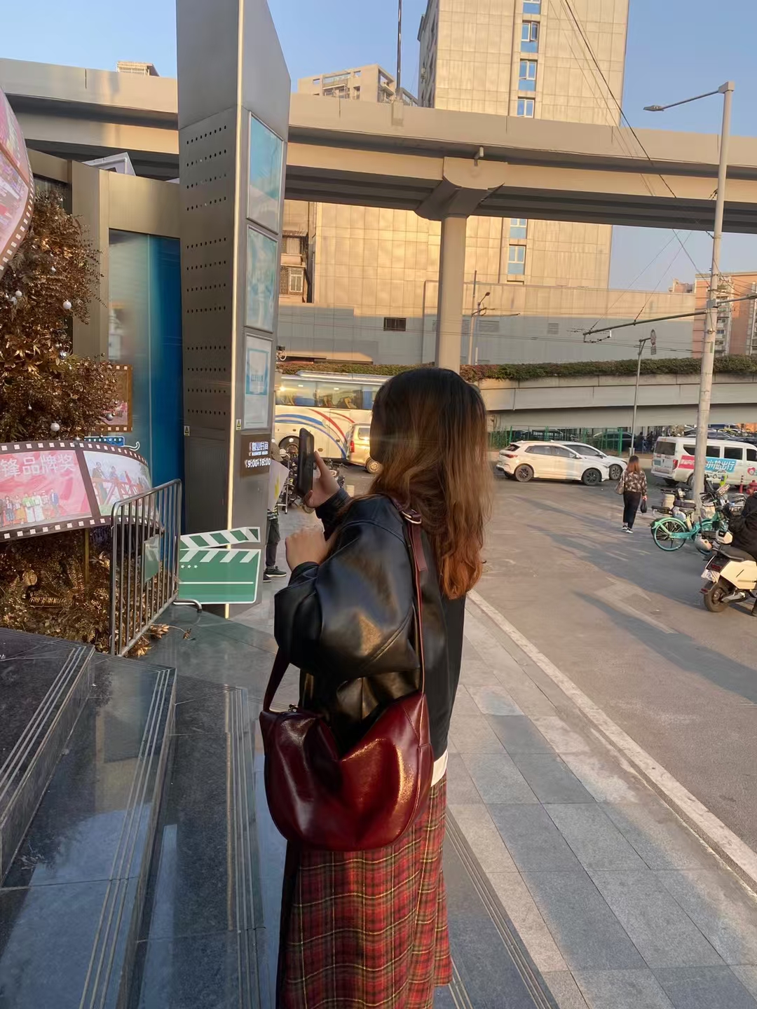 Top-Grain Oil-Waxed Cowhide Large Capacity Dumpling Bag genuine leather shoulder bag cross body bag