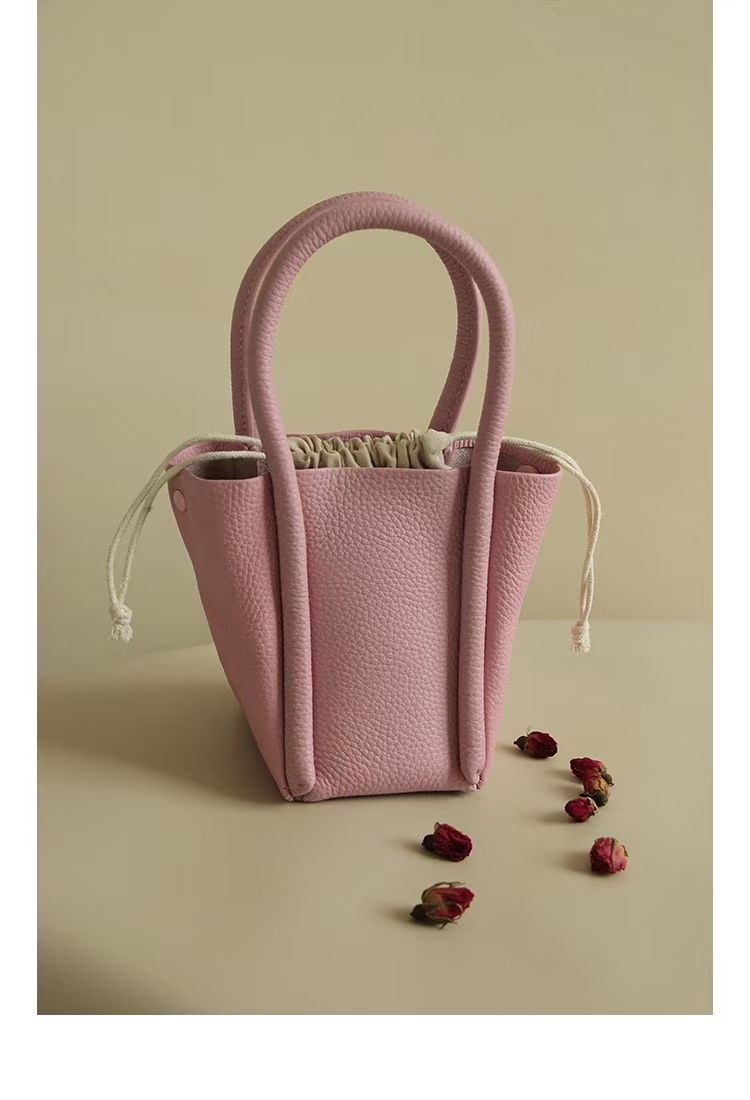 Top Grain Full-Grain Cowhide Handheld Crossbody Bag genuine leather shoulder bag handbag