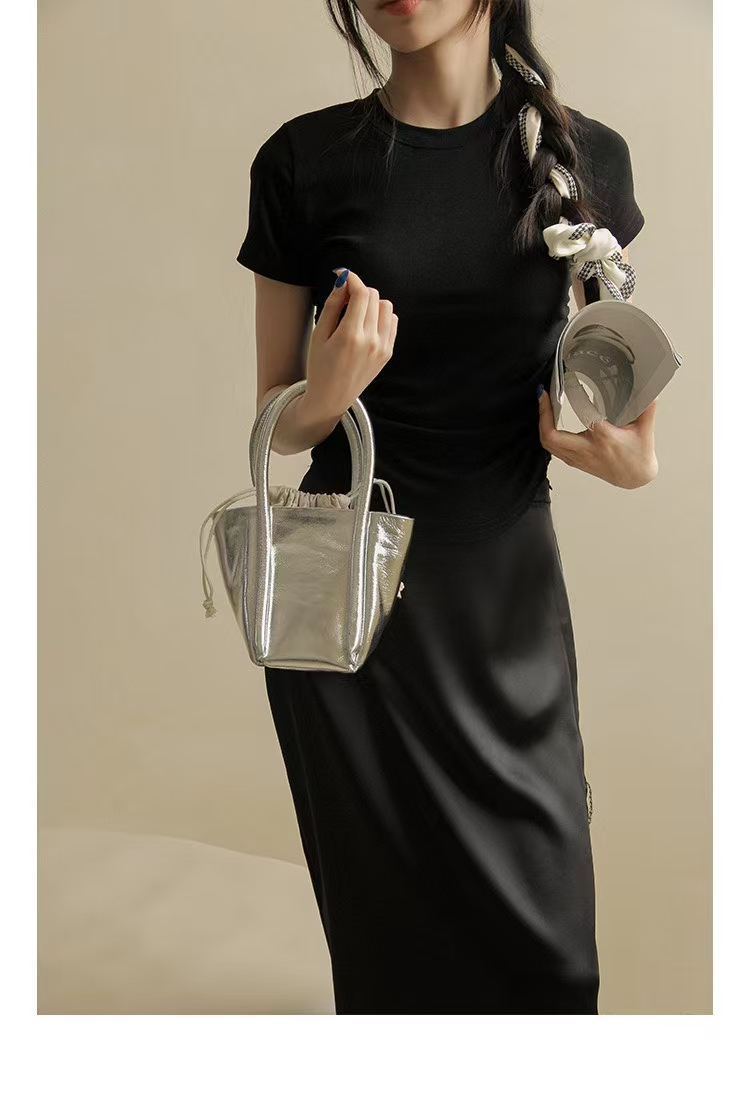 Top Grain Full-Grain Cowhide Handheld Crossbody Bag genuine leather shoulder bag handbag