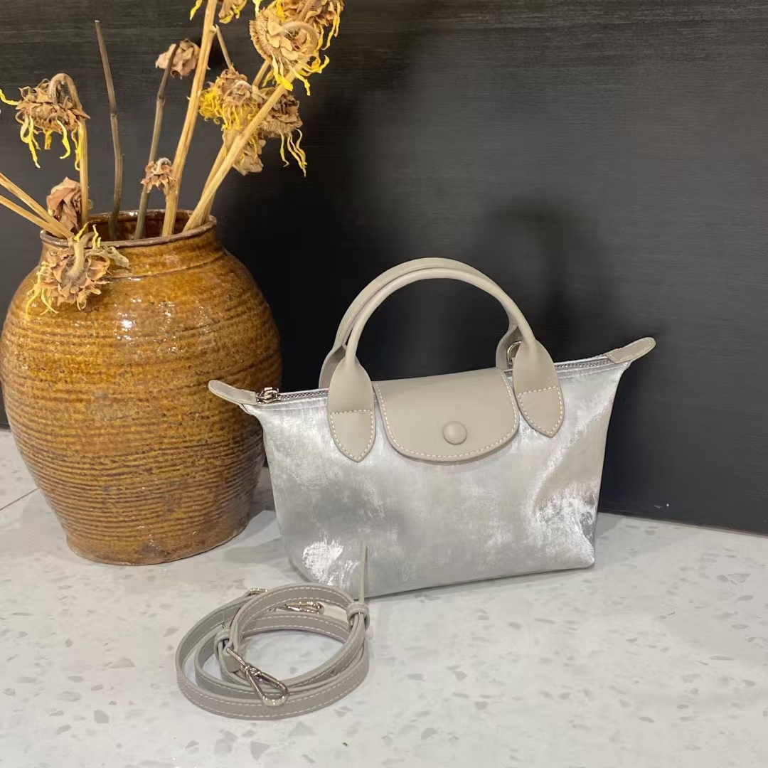 Velvet Satin Cowhide Handheld Crossbody Bag genuine leather mini handbag for women evening bag