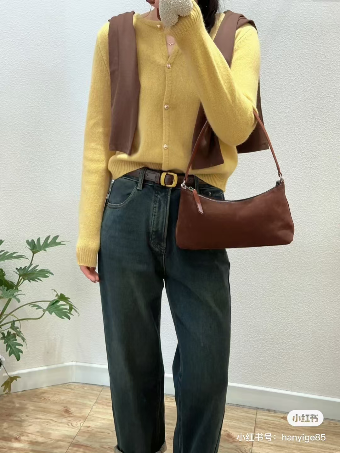 Top-Grain High-Gloss Suede Cowhide Underarm Baguette Bag  Fashion Bags for Women shoulder bag