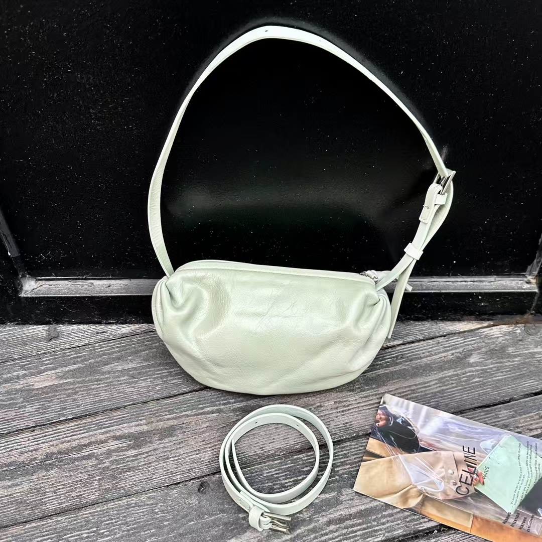 Top-Grain Oil-Waxed Cowhide Candy Bag genuine leather Mini Shoulder Bag for Women crossbody bag