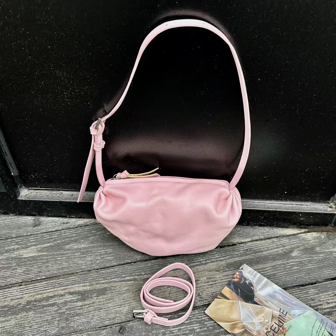 Top-Grain Oil-Waxed Cowhide Candy Bag genuine leather Mini Shoulder Bag for Women crossbody bag