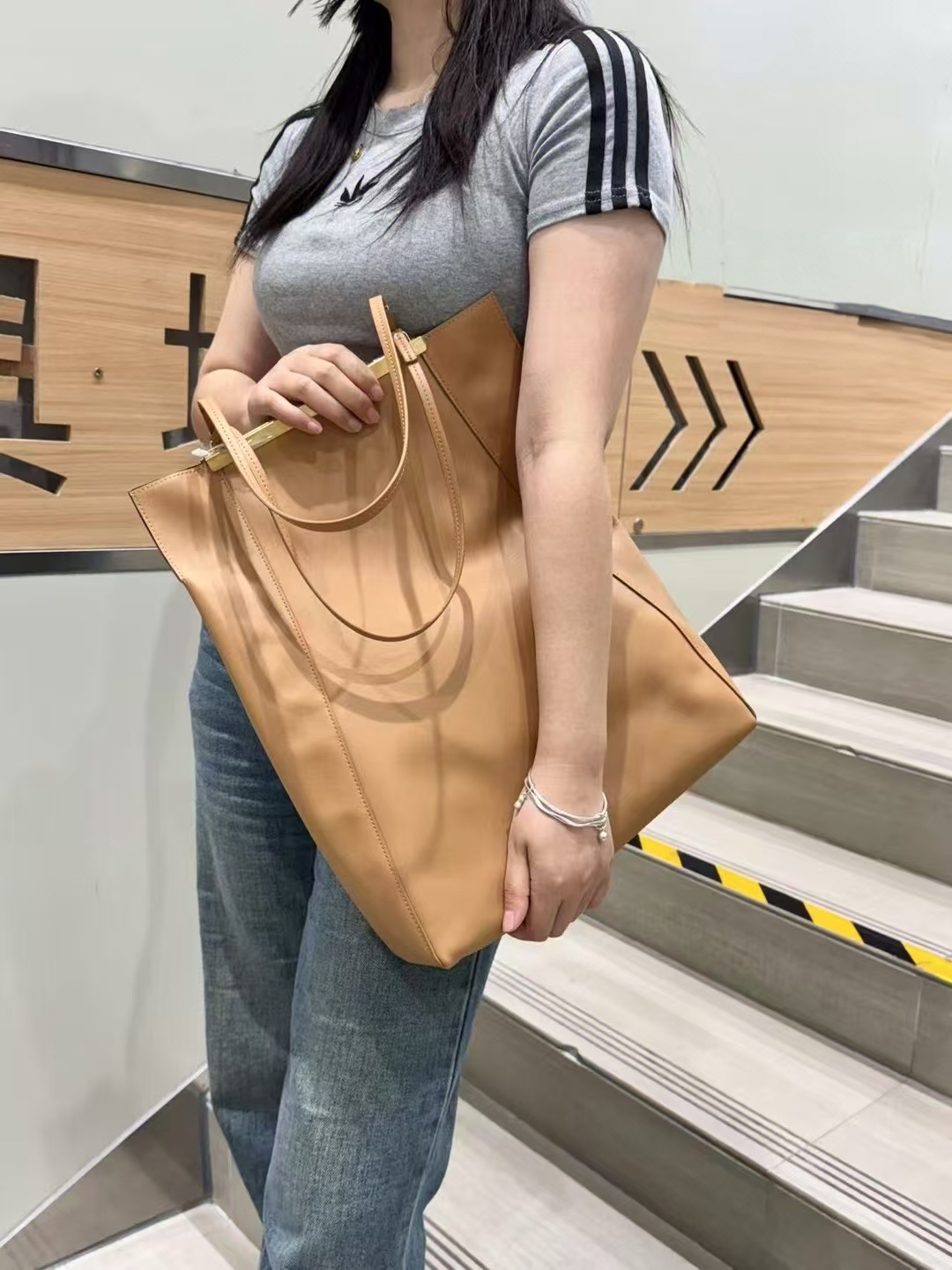 Top-Grain Napa Cowhide  Large Capacity Handheld  Genuine Leather shoulder Bags Tote Bag