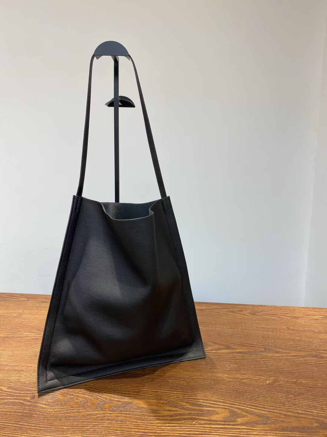 Top Grain Cowhide Natural Crash Casual  genuine leather Tote Bag Large Capacity Shoulder Bag