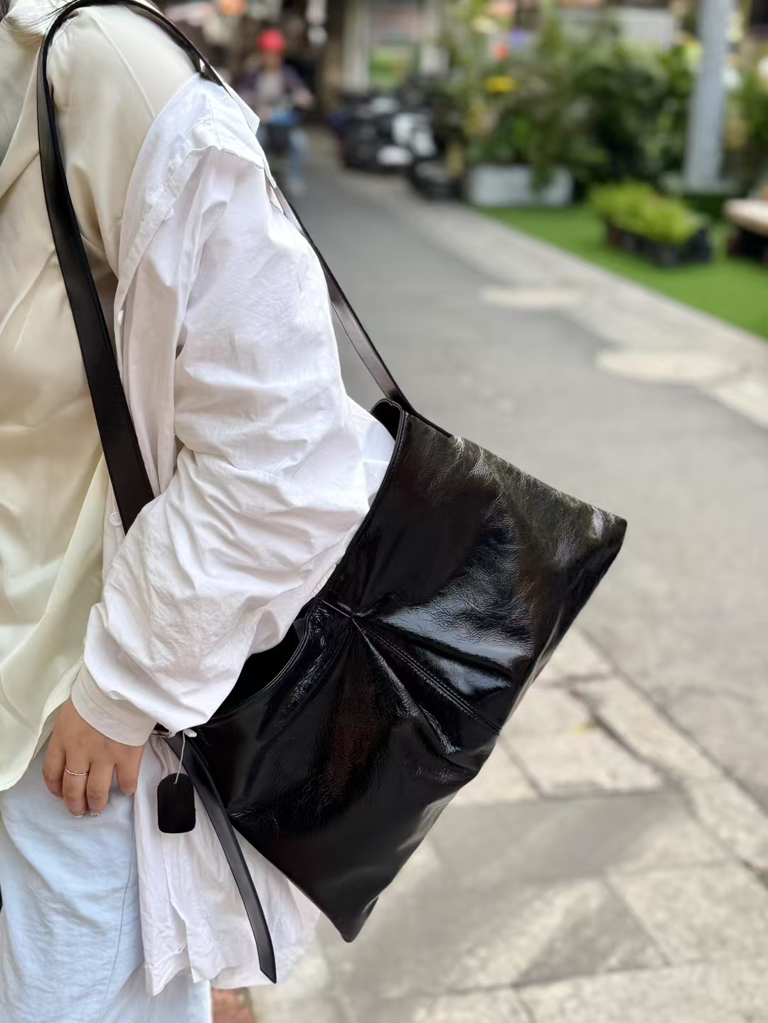 Top-Grain Oil-Waxed Cowhide Large-Capacity genuine leatherTote bag genuine leather Shoulder Bag
