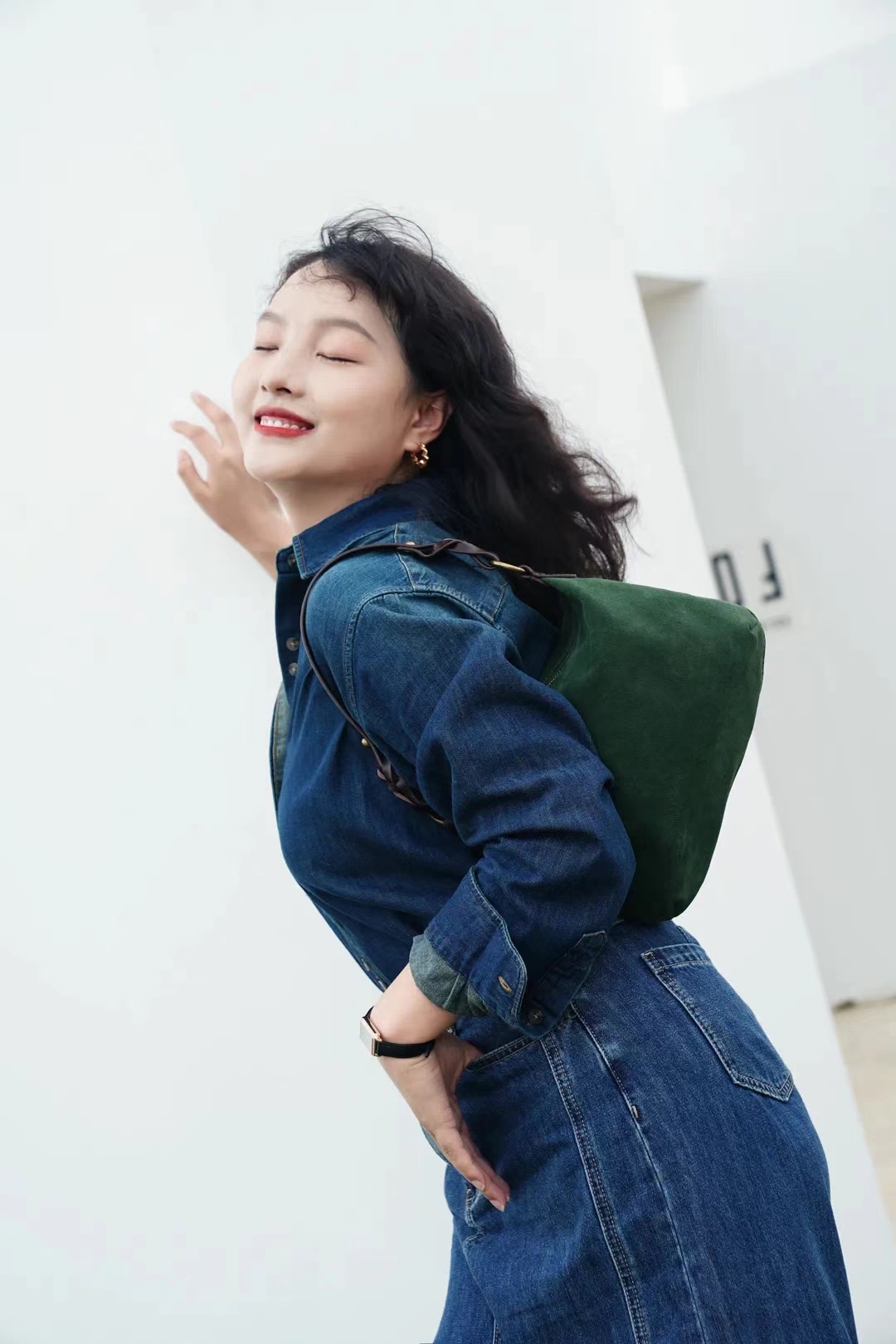 Top-Grain High-Gloss Matte Vintage Women's Baguette Bag Shoulder bag Crossbody bag Fashion Bags for Women