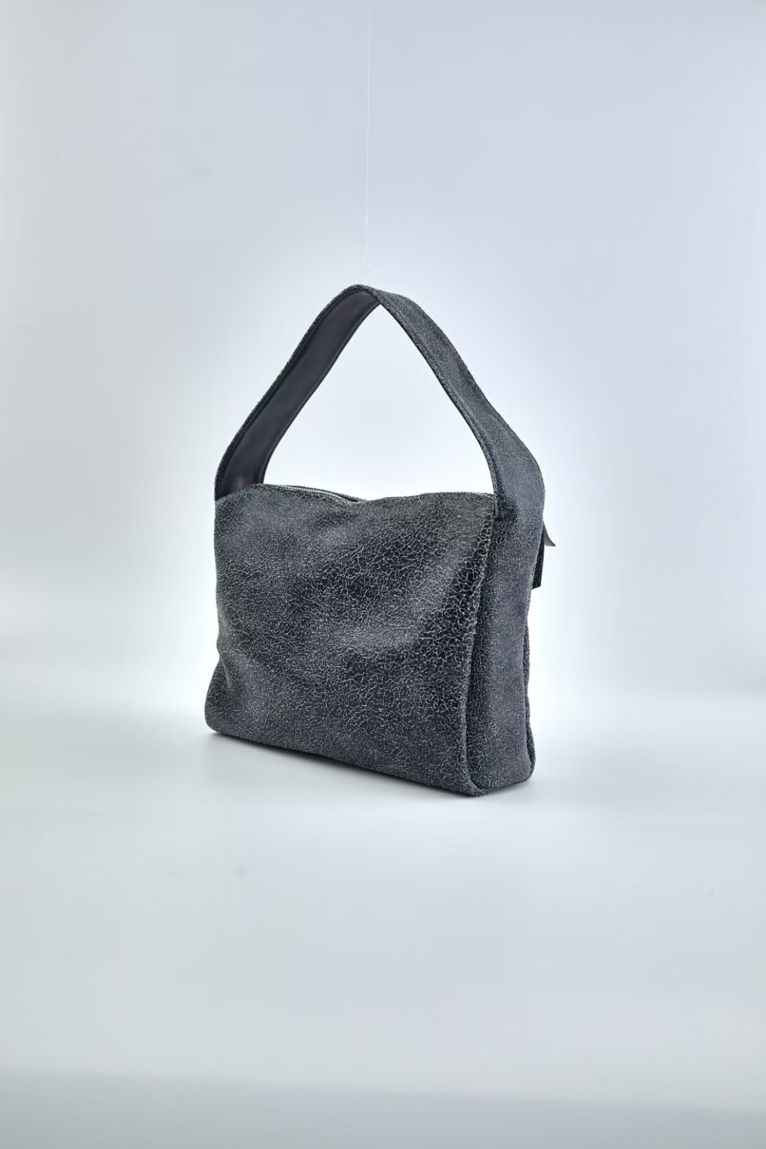 Top-Grain Cracked Cowhide genuine leather women's Vintage Bag Shoulder Bag