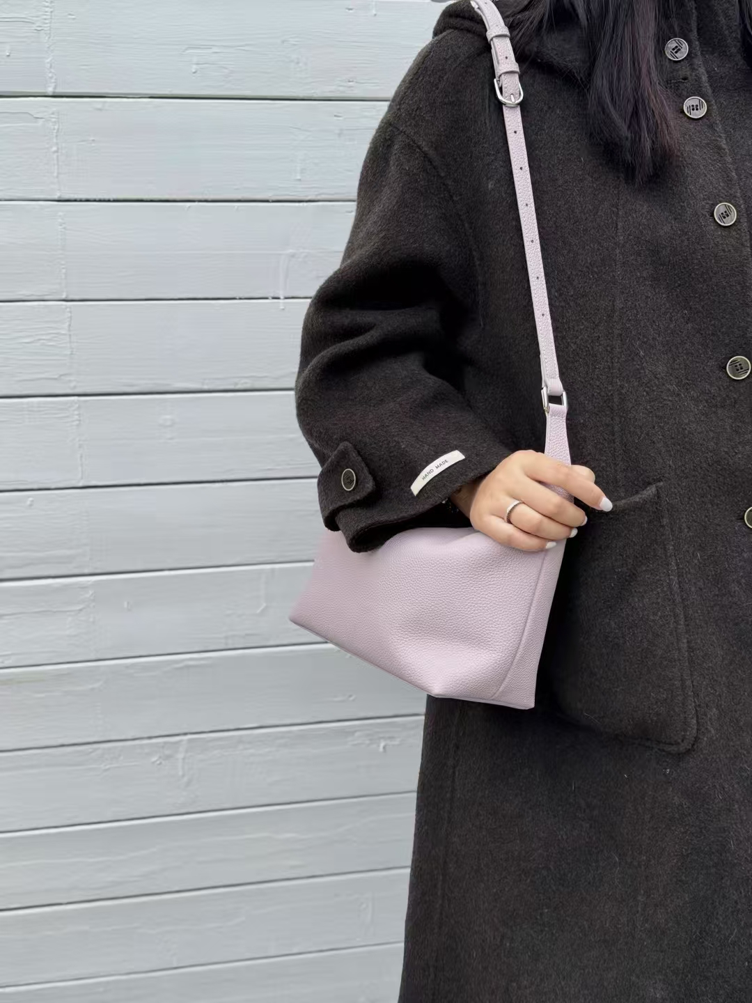 Top grain full grain cowhide hobo bag genuine leather women's shoulder bag crossbody bag