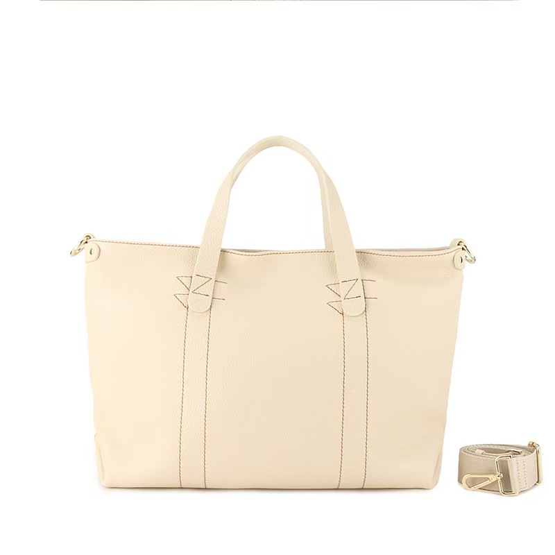 Top-Grain Full-Grain Cowhide Large-Capacity Handheld genuine leather Tote Bag handbag shoulder bag