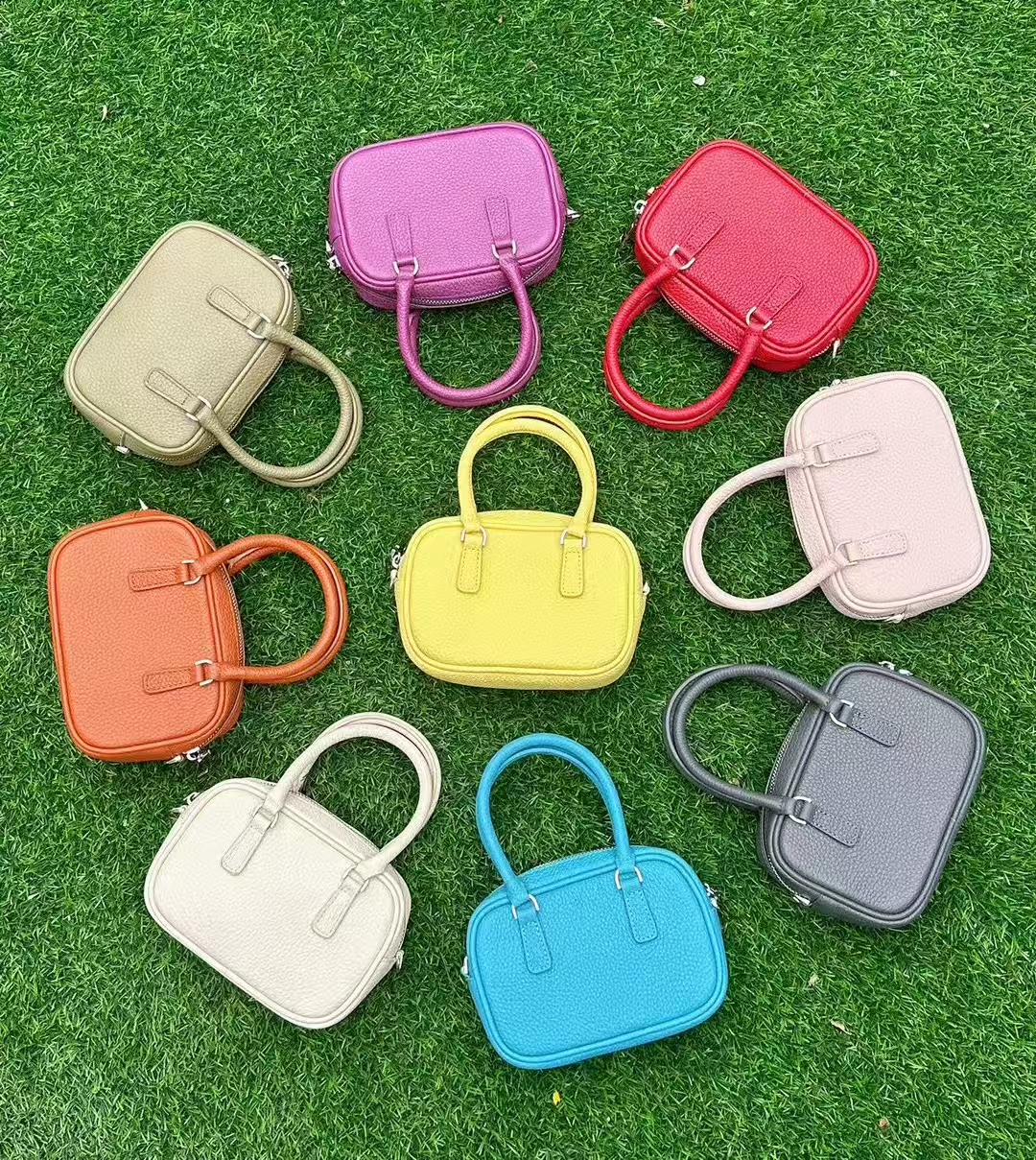 Top Grain Full Grain genuine leather Phone Bag mini shoulder bag crossbody bag