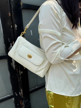Top-grain Full-grain Cowhide Single shoulder and Cross body Bag Vintage genuine leather should bag
