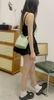 Top-Grain Oil-Waxed Cowhide Chanel-Inspired Quilted Chain Bucket Bag genuine leather should bag