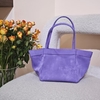 Velvet and Satin Cowhide Small Square Bag genuine women's fashion Handbag crossbody bag