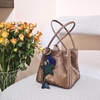 Velvet and Satin Cowhide Small Square Bag genuine women's fashion Handbag crossbody bag