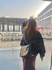 Top-Grain Oil-Waxed Cowhide Large Capacity Dumpling Bag genuine leather shoulder bag cross body bag