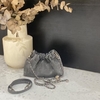 Velvet-Satin Cowhide Small Gold Ball Shoulder & Crossbody Bag Mini Shoulder Bag for Women Velvet-Satin Cowhide Small Gold Ball Shoulder & Crossbody Bag Mini Shoulder Bag for Women
