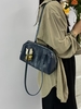 Top Grain Oil-Waxed Cowhide Folded Edge Boston Bag (Small) genuine leather handbag shoulder bag