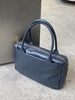 Top-Grain Oil-Waxed Cowhide Handheld genuine leather Tote Bag work bag handbag