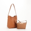 Top-Grain Full-Grain Cowhide Bucket Bag (with Inner Pouch) genuine leather shoulder bag