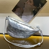 Top-Grain Oil-Waxed Cowhide Cloud-Shaped Dumpling Bag （big）genuine leather shoulder crossbody bag