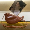 Top-Grain Oil-Waxed Cowhide Cloud-Shaped Dumpling Bag （big）genuine leather shoulder crossbody bag