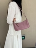 Top-Grain Cowhide Naturally Tumbled Single Shoulder Crossbody Bag genuine leather shoulder bag