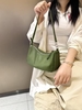 Top-Grain Cowhide Naturally Tumbled Single Shoulder Crossbody Bag genuine leather shoulder bag