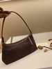 Top-Grain High-Gloss Suede Cowhide Underarm Baguette Bag  Fashion Bags for Women shoulder bag