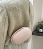 A-Grade Sheepskin Oval Bag genuine leather Mini Shoulder Bag crossbody bag for Women