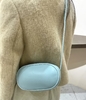 A-Grade Sheepskin Oval Bag genuine leather Mini Shoulder Bag crossbody bag for Women