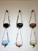 A-Grade Sheepskin Oval Bag genuine leather Mini Shoulder Bag crossbody bag for Women