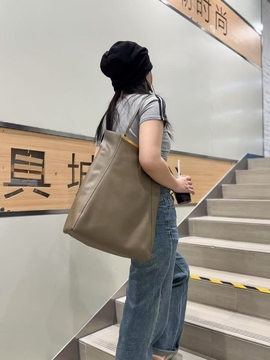 Top-Grain Napa Cowhide  Large Capacity Handheld  Genuine Leather shoulder Bags Tote Bag