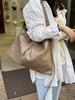 Top-Grain Oil-Waxed Cowhide Large-Capacity genuine leatherTote bag genuine leather Shoulder Bag