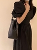 Top-Grain Full-Grain Cowhide Shoulder leather Toast Bucket Bag genuine leather women's shoulder bag Top-Grain Full-Grain Cowhide Shoulder leather Toast Bucket Bag genuine leather women's shoulder bag