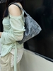 Top-Grain Cracked Cowhide genuine leather women's Vintage Bag Shoulder Bag Top-Grain Cracked Cowhide genuine leather women's Vintage Bag Shoulder Bag