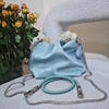 Velvet-Satin Cowhide Cloud Bag genuine leather Vintage Bag Mini Shoulder Bag for Women evening bag Velvet-Satin Cowhide Cloud Bag genuine leather Vintage Bag Mini Shoulder Bag for Women evening bag