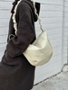 Top-Grain Oil-Waxed Leather Pillow Bag with Large Capacity genuine leather shoulder bag crossbody bag Top-Grain Oil-Waxed Leather Pillow Bag with Large Capacity genuine leather shoulder bag crossbody bag