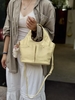 Top-Grain Oil-Waxed Cowhide Pocket genuine leather handbag Tote bag Crossbody Bag shoulder bag