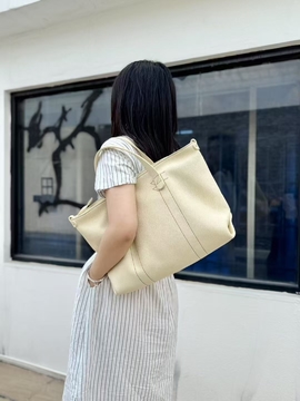 Top-Grain Full-Grain Cowhide Large-Capacity Handheld genuine leather Tote Bag handbag shoulder bag