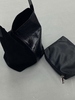 Top-Grain Oil-Waxed Cowhide Patchwork High-Gloss Matte genuine leather  Bucket Bag shoulder bag