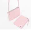 Top-Grain Oil-Waxed Cowhide genuine leather Detachable Pocket & Envelope Bag crossbody bag shoulder bag